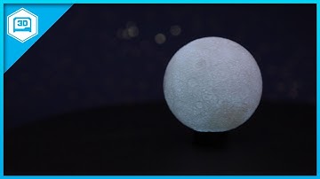 Moon Lamp #3DPrinting #Timelapse @adafruit #adafruit