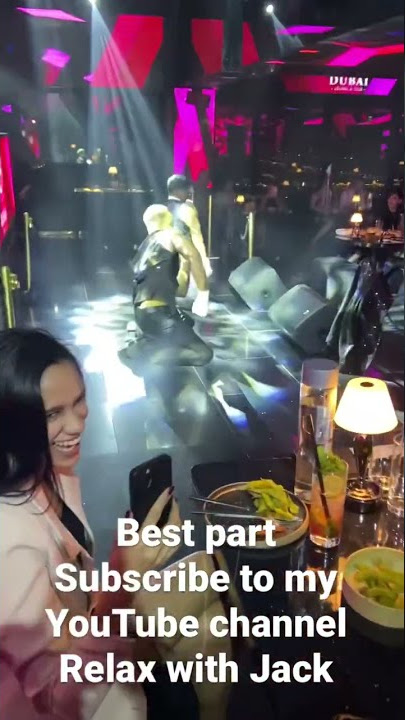 Best part of the night #chillout #relaxwithjack #odubailounge&club