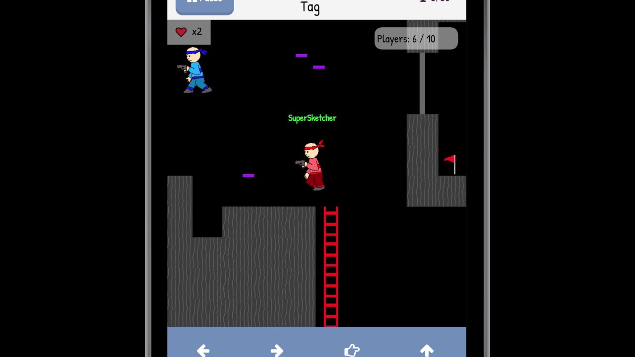 Sketch Nation Multiplayer Gameplay Capture The Flag Laser Tag