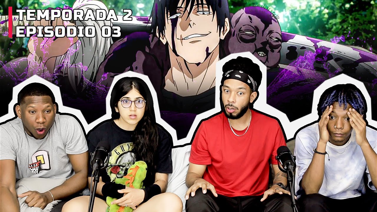 REACT: JUJUTSU KAISEN 2 Temporada Episódio 3/SATORU GOJO VS TOJI FUSHIGURO!  