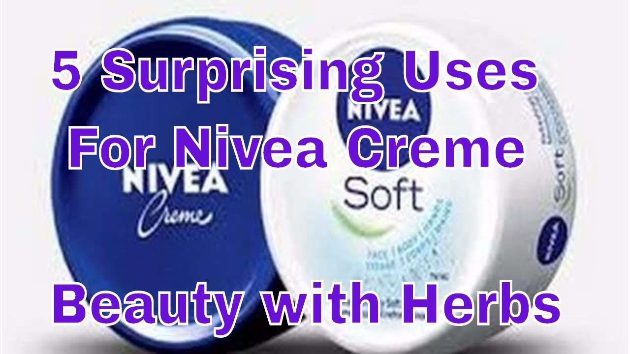 5 Surprising Uses For Nivea Creme In Telugu YouTube