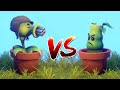 GUISANTRALLADORA VS BROTE DE BAMBU | Plants Vs Zombies: Garden Warfare 2