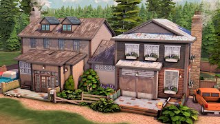 Moonwood Semi-Detached | NO CC | The Sims 4 Speed Build