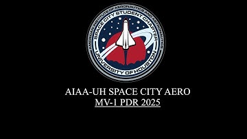 Space City Aero DBF MV-1 PDR 2025