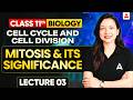 Mitosis and its Significance in One Shot | Class 11 Biology Cell Cycle and Cell Division | Lecture 3