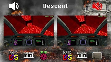 [OVM] Descent (mt32-pi, General MIDI vs CT5880, General MIDI)