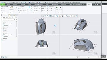creo boundary blend trim at, extend at option | 3d product design series in creo surface || part 3