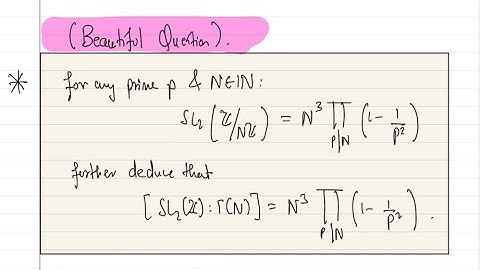Lecture 2 | An Introductory Course on MODULAR FORMS | Pi and Infinity