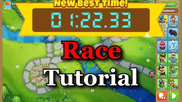 BTD6 Race - In 1:22 - Alternate Flow (Guide / Tutorial)