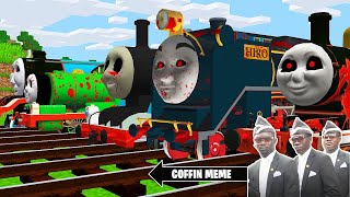DON'T FRIENDS with THOMAS THE TANK ENGINE.EXE and FRIENDS in Minecraft ! ALL EPISODES of 2021