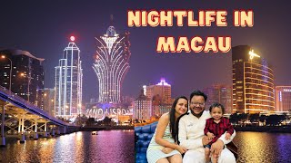 MACAU 🇲🇴 NIGHTLIFE I GANDOLA RIDE @MacaoVenetian I Effel tower view