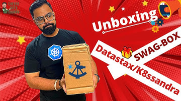 Unboxing  @DataStax @DataStaxDevs  Swags | CNCF Kubecon 2021 | Cheers With Gourav