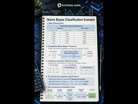 ৫ স্টেপে শিখুন Naïve Bayes Classification! 🤖