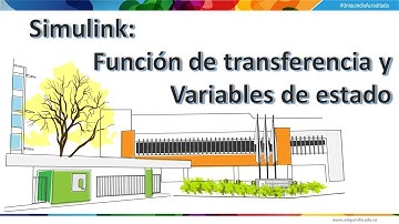 Simulink: Función de transferencia en variables de estado