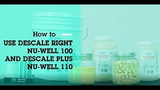 How To Use Descale Right NW-100 & Descale Plus NW-110