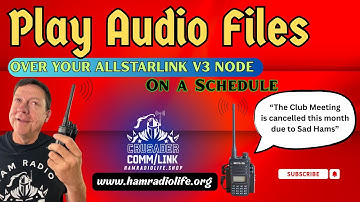 AllStarLink Node Audio Announcements
