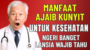 LANSIA WAJIB TAHU!! Atasi Berbagai Penyakit, Ini 5 Manfaat Kunyit Untuk Kesehatan Tubuh Mu!