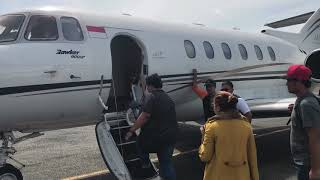 upiak tak pernah bermimpi bisa naik private jet