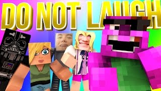 Minecraft Mini-Game: Do Not Laugh - TIM TIM AND HIS TWINS!