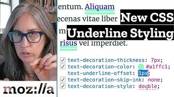 New CSS for Styling Underlines on the Web