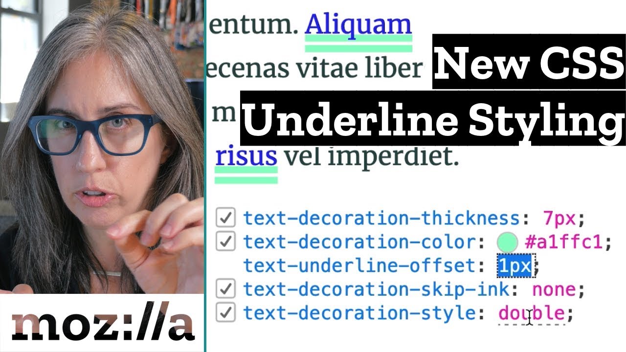 New Css For Styling Underlines On The Web Youtube