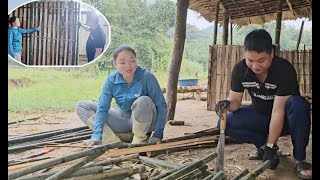 Download Lagu CHUC came to help HANG design bamboo bedroom partitions MP3