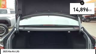 2025 Kia K4 Orange CA U46757