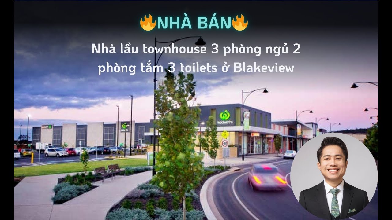 🔥Nhà townhouse 3 phòng ngủ 2 phòng tắm 3 toilets bán ở Blakeview🔥
