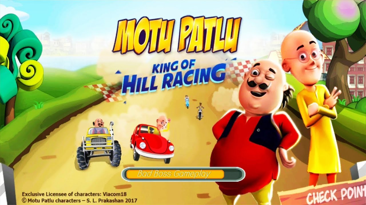 Motu Patlu King of Hill Racing Gameplay - YouTube