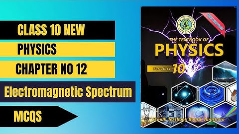 Class 10 | New Physics | Electromagnetic Spectrum | MCQS