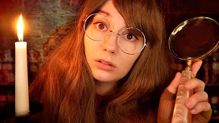 ASMR 🕯 Medieval Cranial Nerve Exam 🕯 Shivery Shuddering Breathy Whispers, Follow the Candle Light