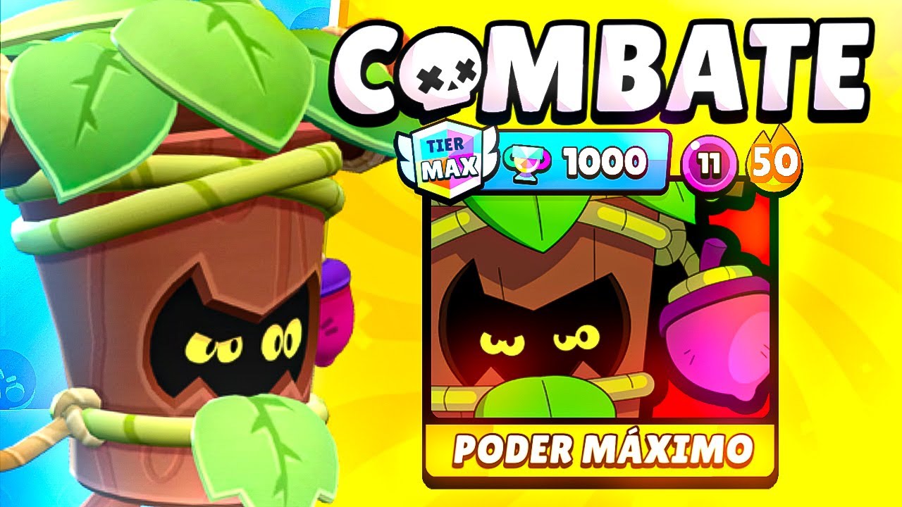 1000🏆 TROFÉUS no COMBATE com o TRUNK no BRAWL STARS!