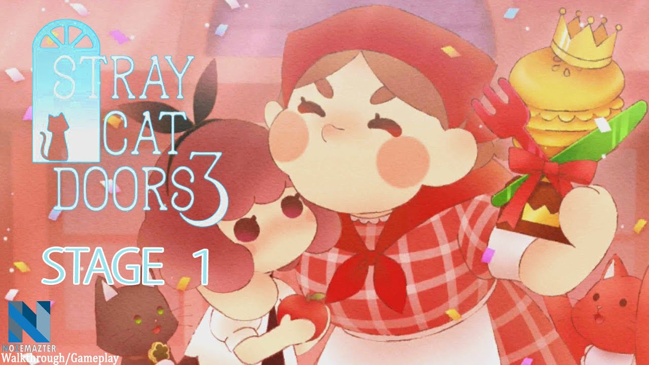 Stray Cat Doors 3 Stage 1 Walkthrough Gameplay NoZeMazter YouTube