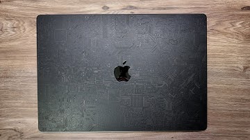 dbrand MacBook Pro 16" Skin - Dark Circuit | Installation and First Impression
