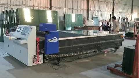 multifunction CNC glass cutting machine Integrated Glass Cutter with glass loading breaking