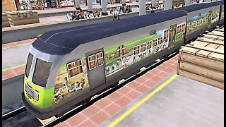 Indian Metro Train Simulator - Level 30 Route Telangana Secunderabad to Madhya Pradesh Bhopal screenshot 3