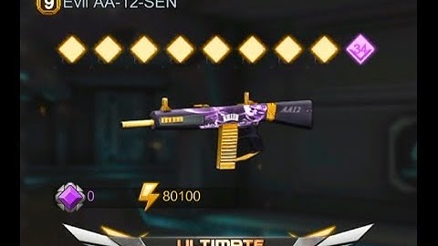 Crisis Action Evil Aa12 Ultimate Remolded & Test gun