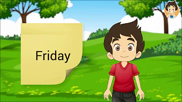 Download تعلم أيام الأسبوع بالإنجليزية للأطفال Mp4 Mp3