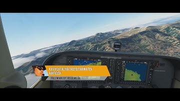 Landing | KAVX Catalina Avalon | ACE Clearwater Airfield | MSFS Microsoft Flight Simulator 2020