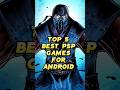 top 5 best psp games for android #shorts