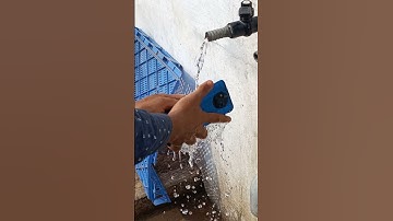 poco x3 water test #mobile #pocox3