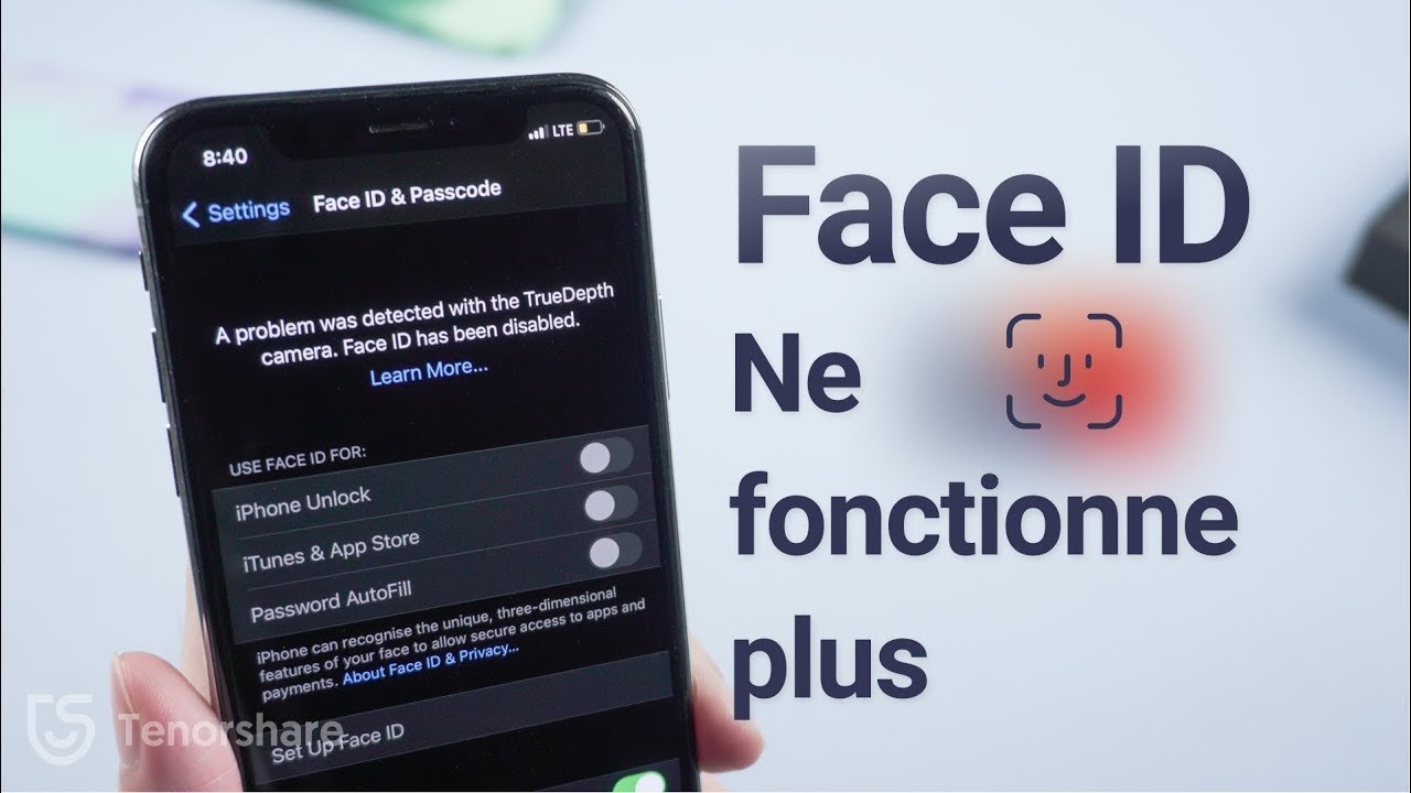 Comment réparer Face ID ne fonctionne pas sur IPhone ? - YouTube