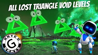 Astro Bot 🔼 ALL Lost Triangle Void Levels 🔼 No Damage