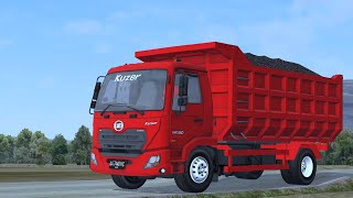 Mod Bussid Truck UD Kuzer Dump Muat Pasir || Bus Simulator Indonesia