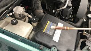 How to check the oil level in your vehicle! today’s Vehicle is a GMC Envoy