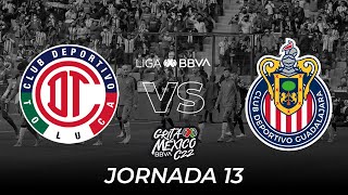 Resumen y Goles | Toluca vs Chivas | Liga BBVA MX - Grita México C22 - Jornada 13