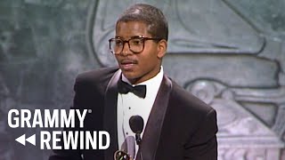 Young MC Wins Best Rap Performance For “Bust A Move” In 1990 | GRAMMY Rewind