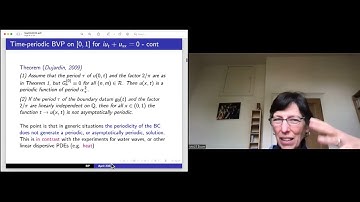 Beatrice Pelloni: Time-periodic boundary value problem for dispersive PDEs