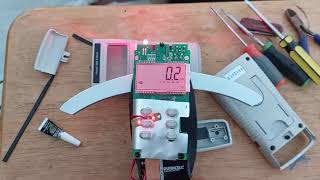 Working on using a real EMF meter in a Ghostbusters PKE meter body. I think it's gonna rock.