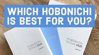 Which Hobonichi is Best for You? || Hobonichi Comparison || Original, Weeks, Cousin